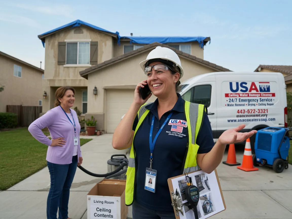Ceiling Water Damage Restoration Naubinway, MI FAQs